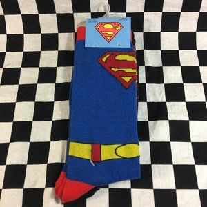 DC Comics Superman Crew Socks Pair of 2